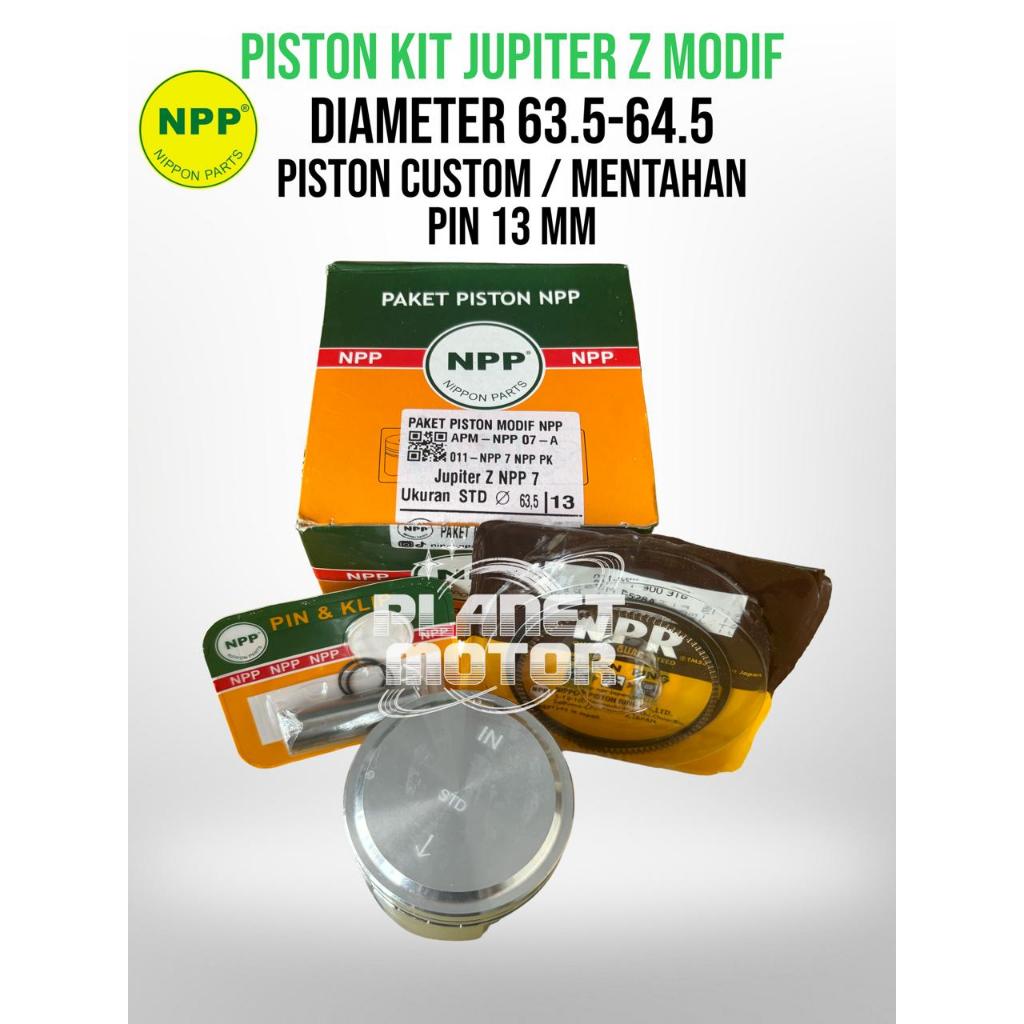 PISTON KIT SEHER KIT JUPITER Z RUBAHAN MENTAHAN PEN 13 DIAMETER 63.5, 64, 64.5, 65 NPP PLANET.MOTOR