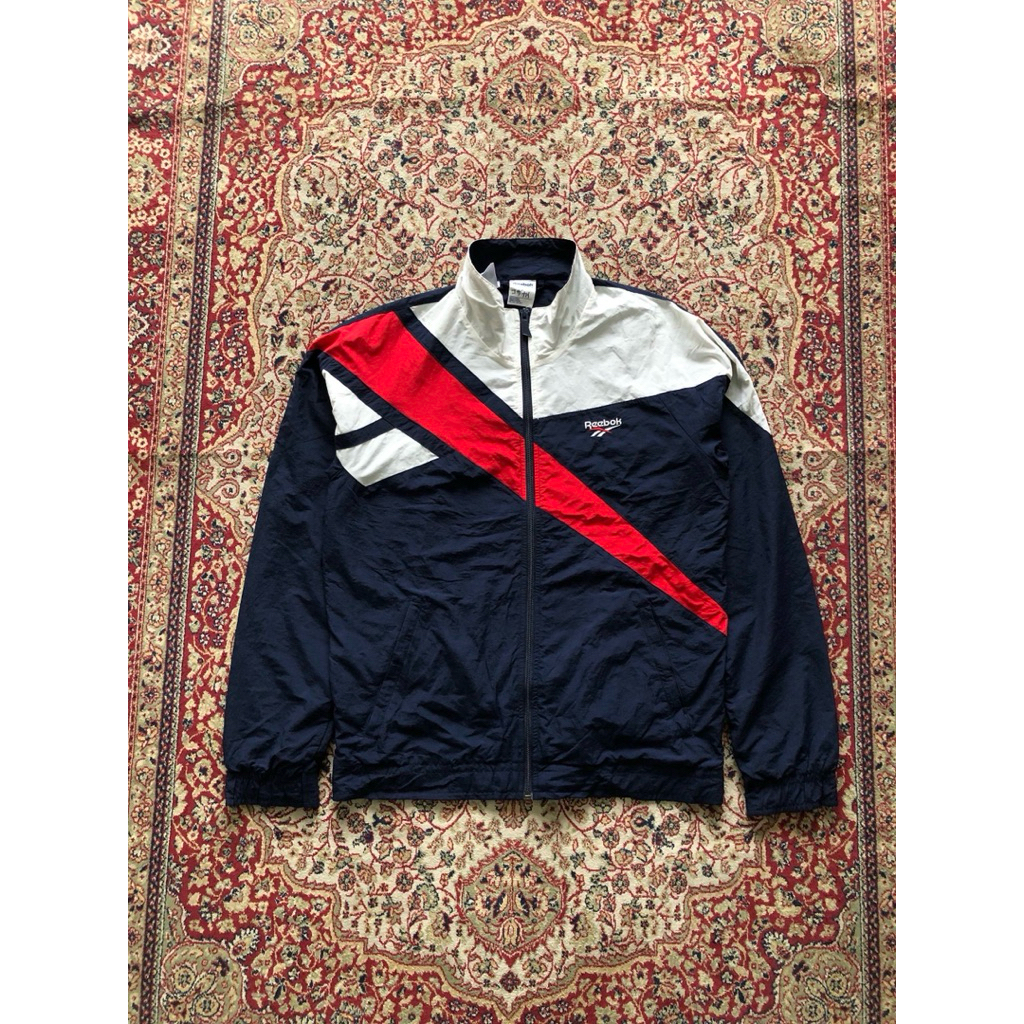 Reebook classic vector track jacket Vintage Reebok casual hooligan jacket i246