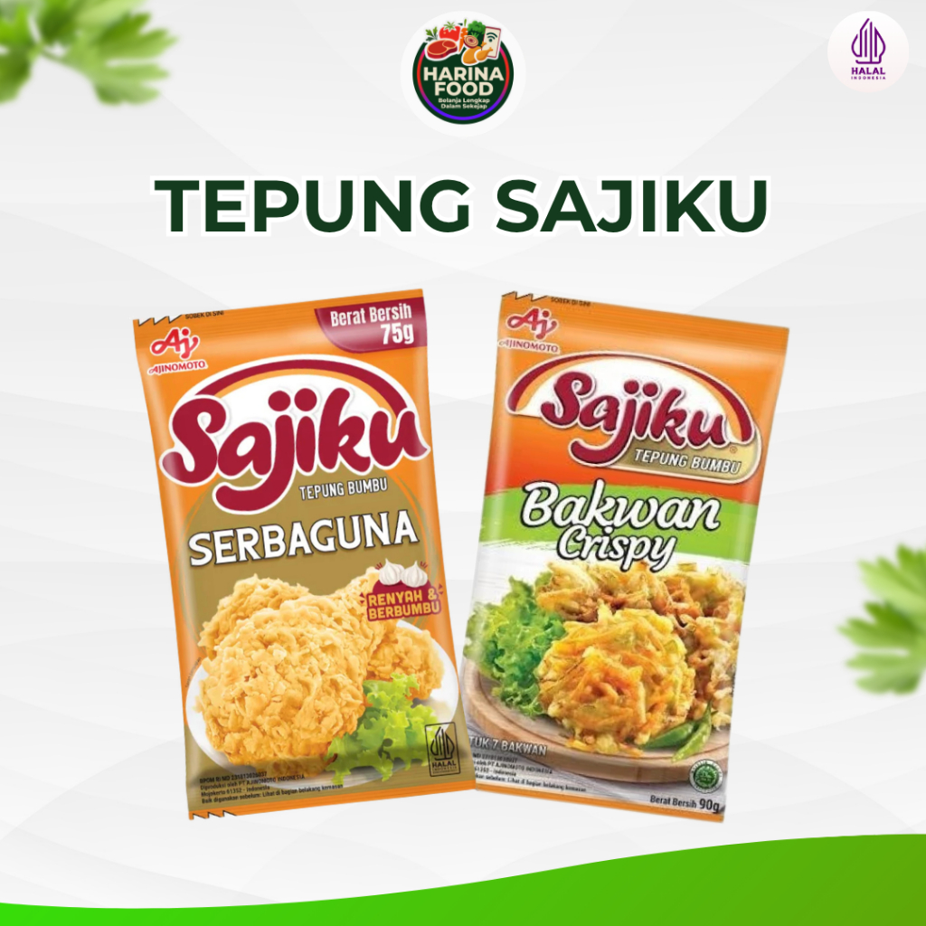 Sajiku Tepung Serbaguna Tempe Kriuk Bakwan Crispy Sayur Jogja