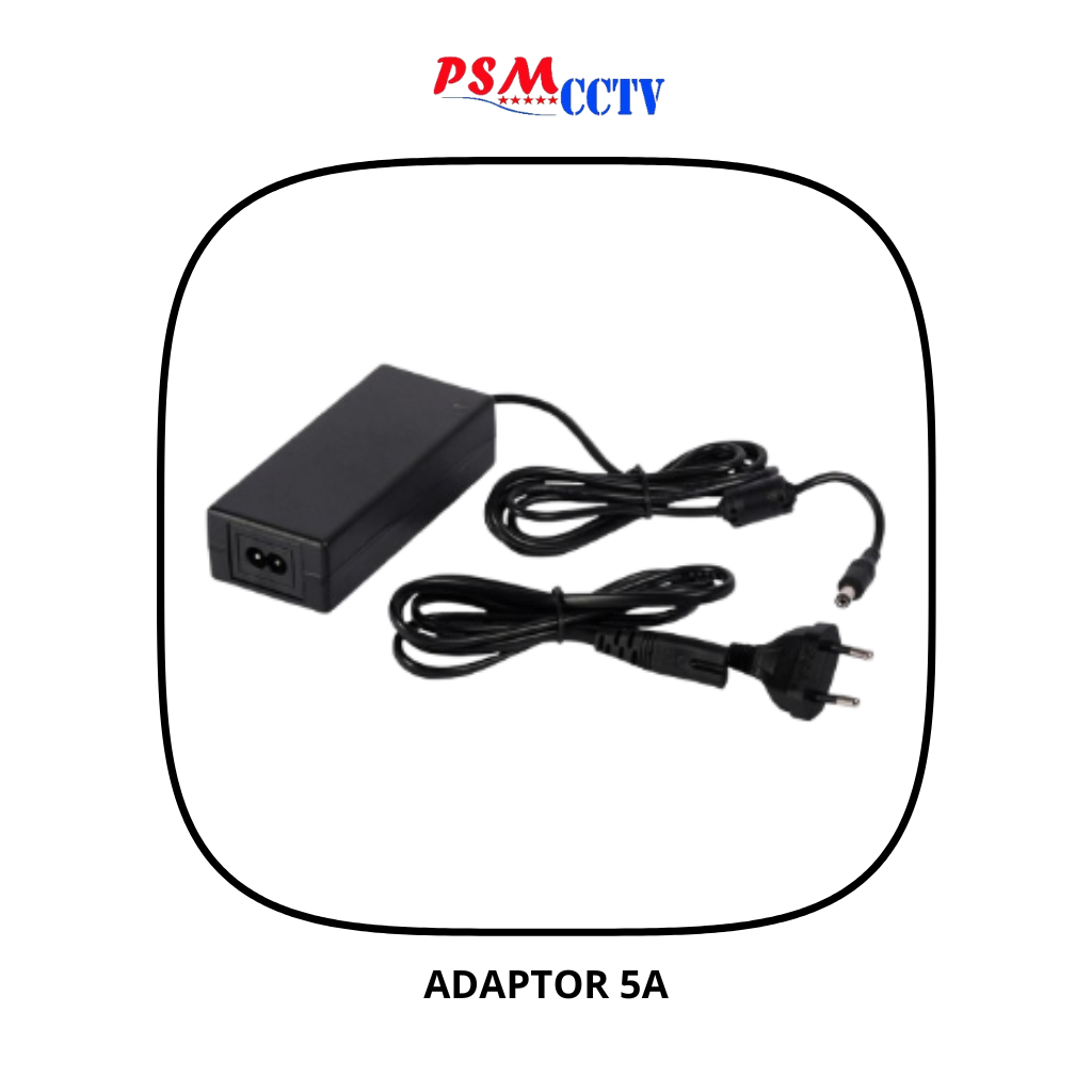 Adaptor 12V 5A 12 Volt 5 Amper untuk Pompa DC Ampli Charger CCTV Lampu LED