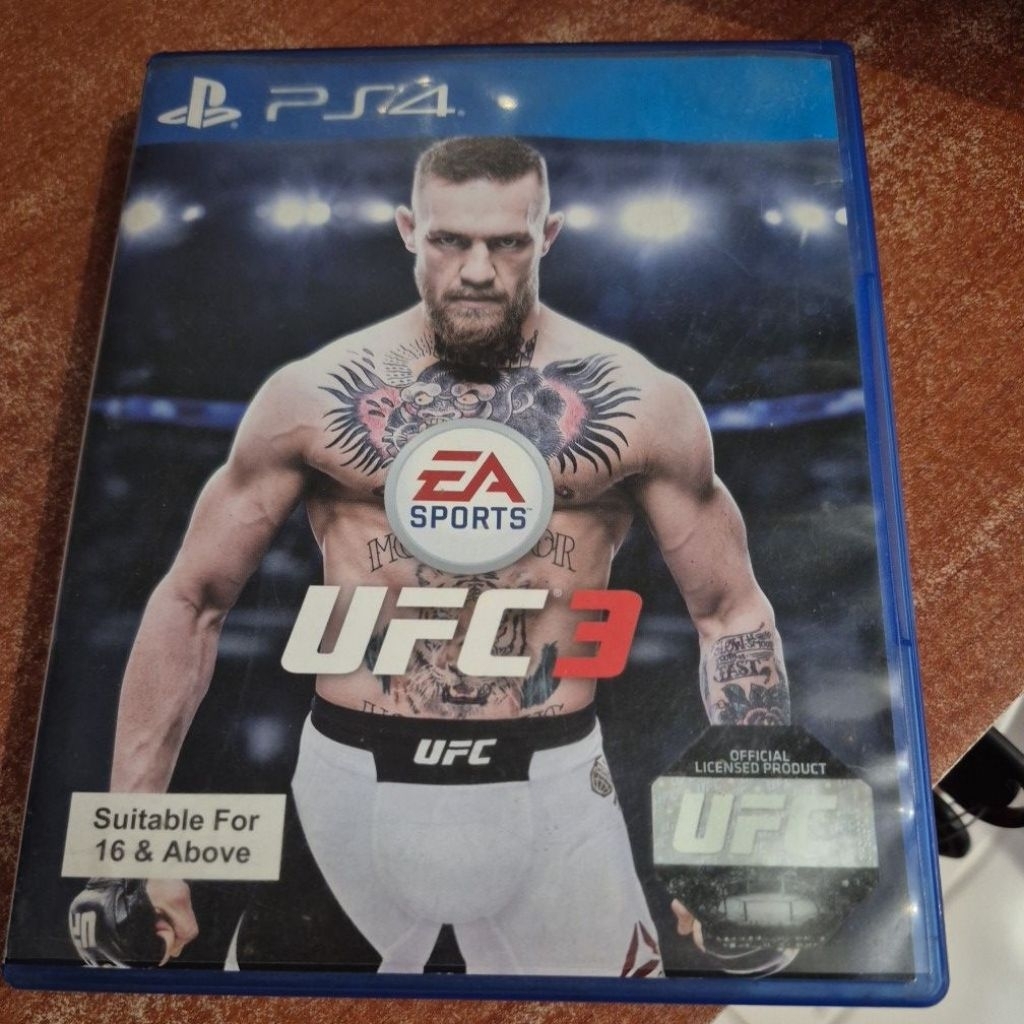 cd ufc original untuk playstation 4