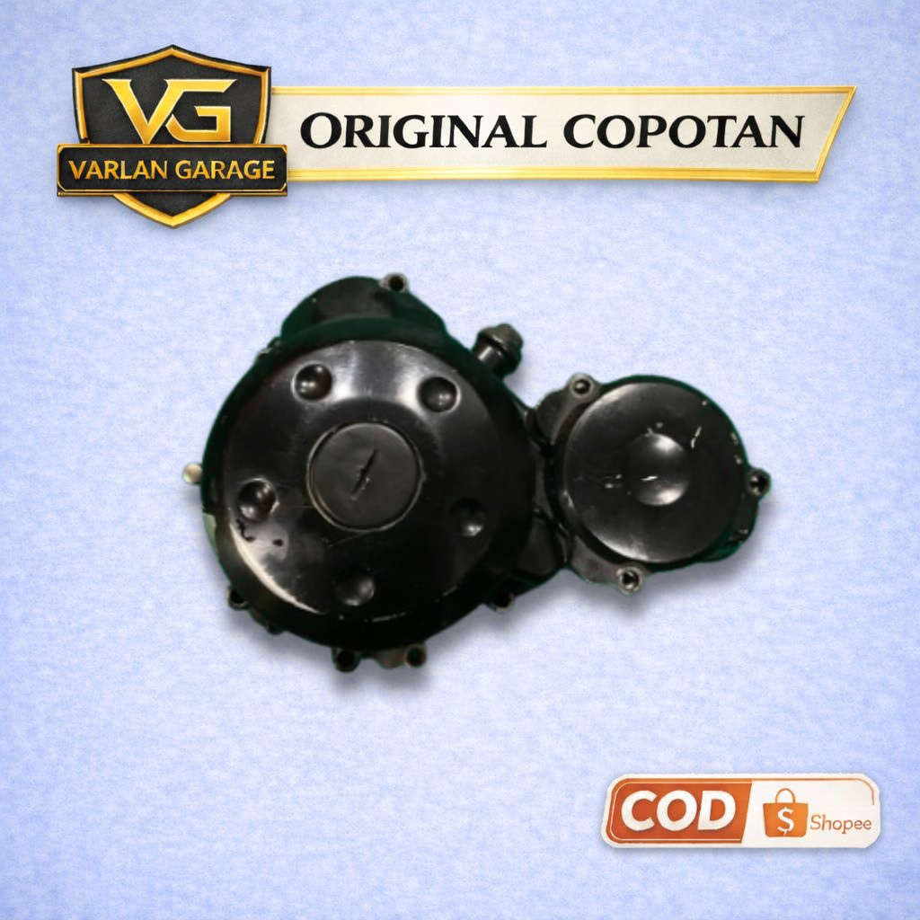 Blok magnet klx150 original copotan motor -Penutup magnet klx150 original copotan kawasaki