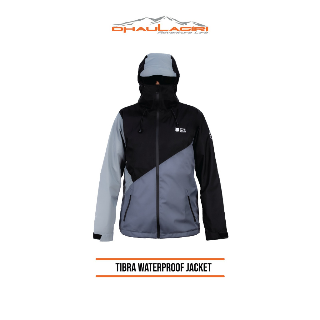Dhaulagiri - Jaket Gunung - Tibra Waterproof Jacket - Jaket Gore-Tex & Fleece Pria Wanita Untuk Hiki