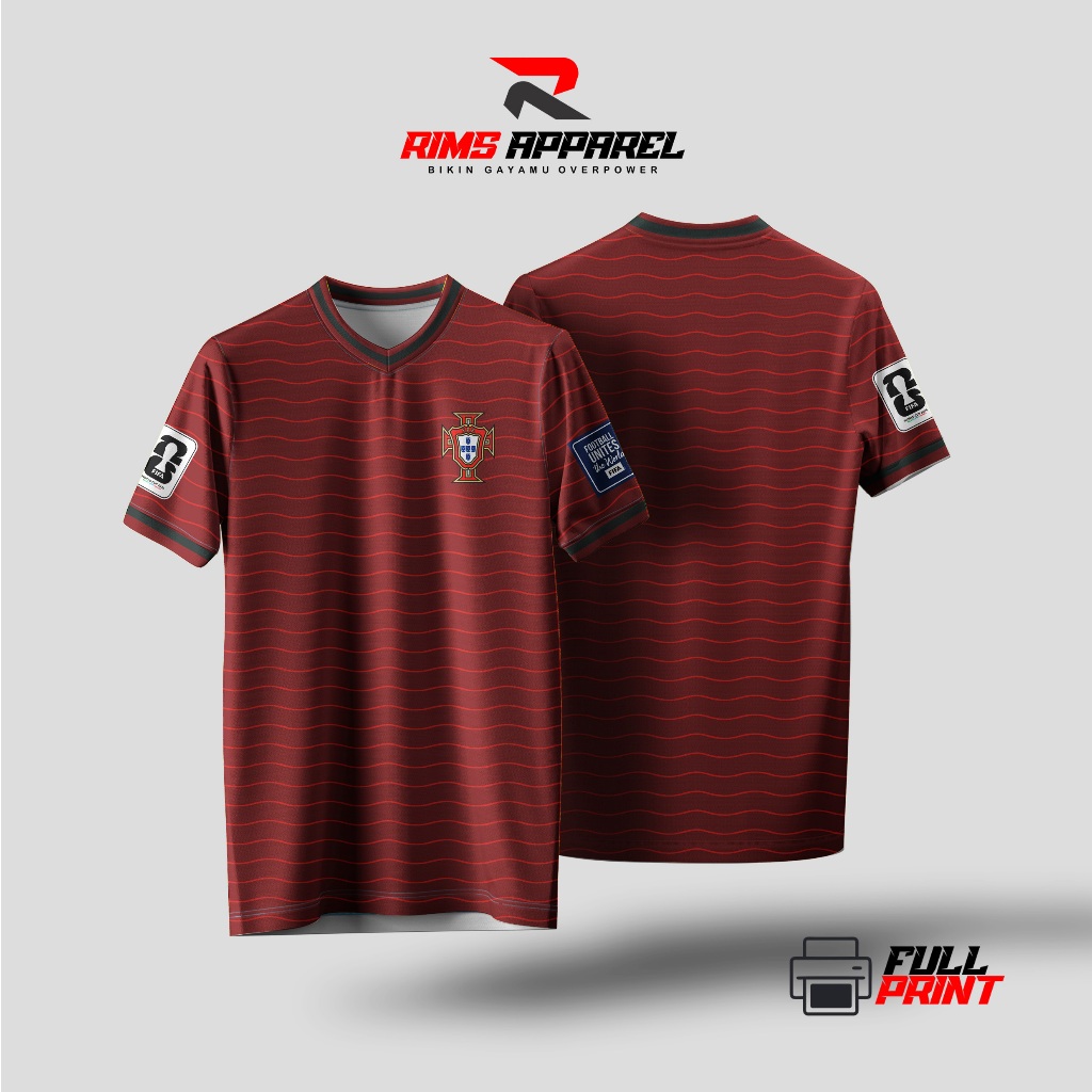 JERSEY PIALA DUNIA PORTUGAL TERBARU