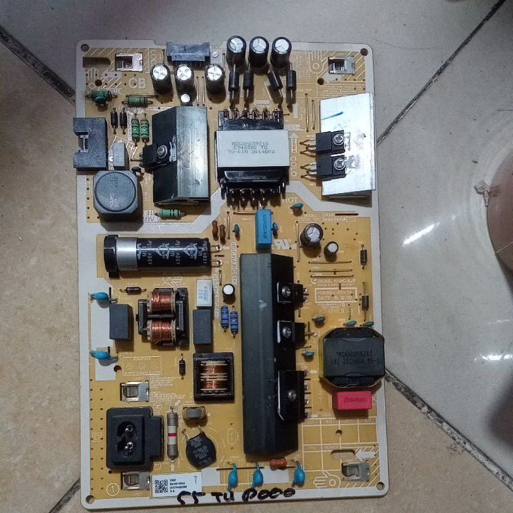 POWER SUPPLY SAMSUNG UA 55TU8000 AK / PSU REGULATOR / MESIN TV LED SAMSUNG 55TU8000