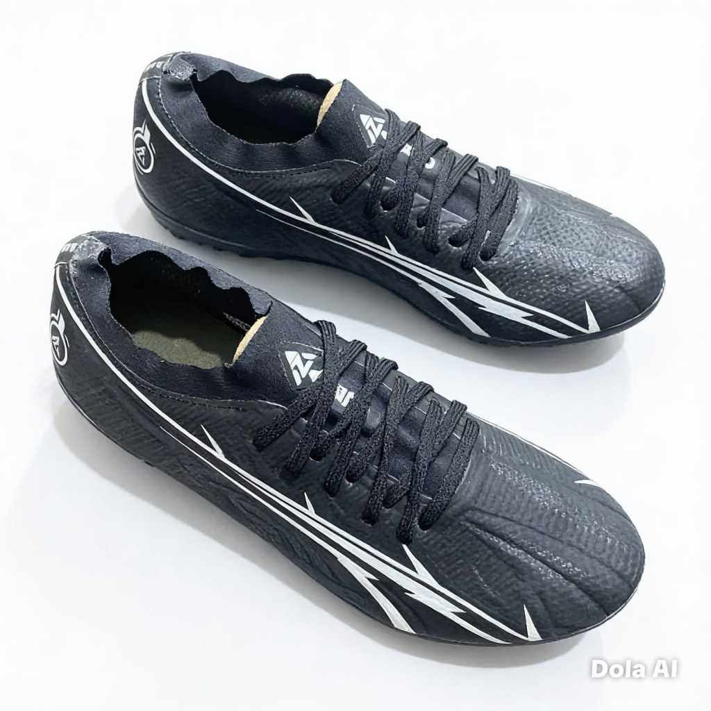 Sepatu Bola AZERO TRIBAL Hitam Size 39-43