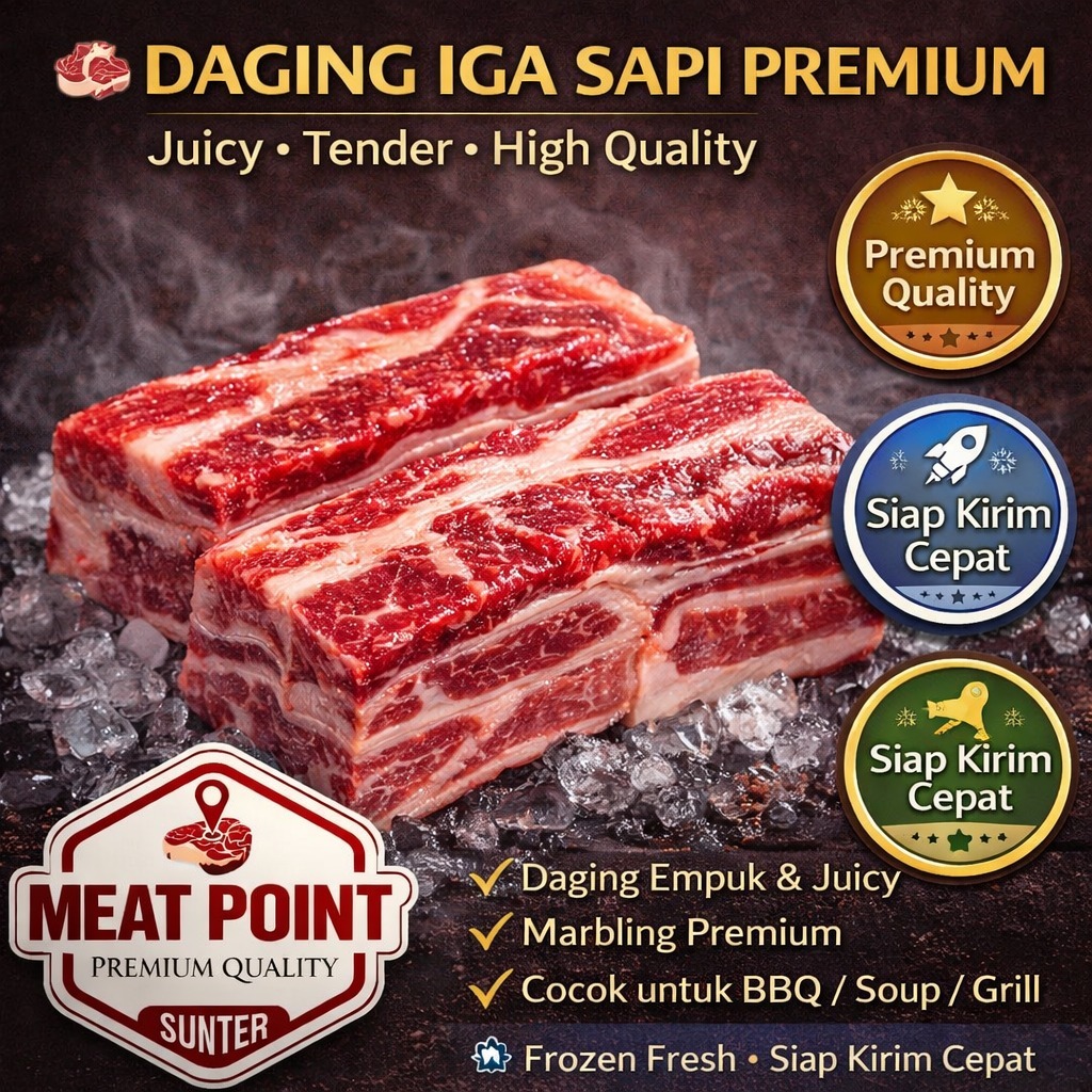 Iga Sapi Short Rib Premium (Import Australia)