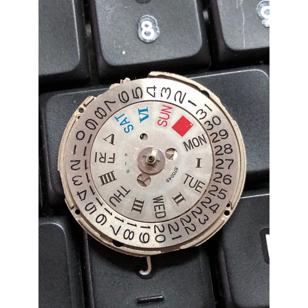 chasis mesin jam tangan seiko 5 7009