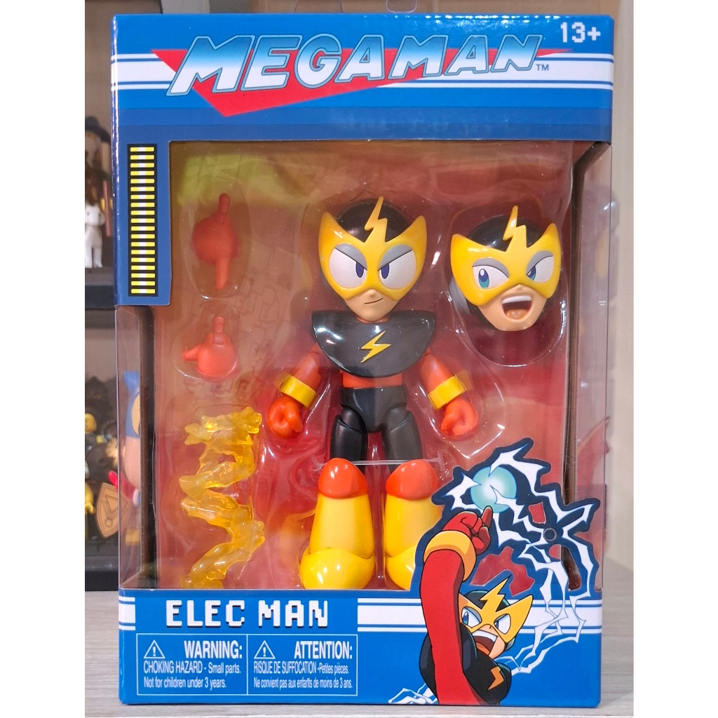 Megaman - Elec man figure Jada