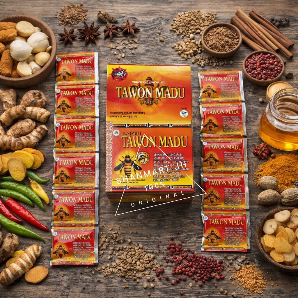 Tawon Madu Kapsul Asam Urat Asli Original 100% isi 40kapsul