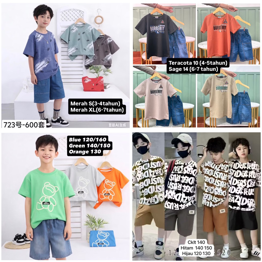 BAJU SETELAN ANAK LAKI LAKI KEREN JUNIOR