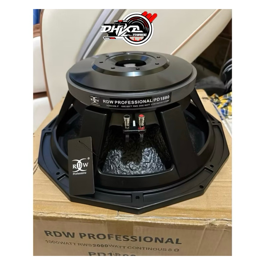 SPEAKER RDW 18PD1880 VC 5 ORIGINAL / Speaker RDW 18” 18PD1880 Original / Speaker RDW 18” PD1880 ORIG