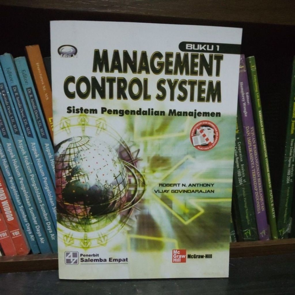 buku Management Control System: Sistem Pengendalian Manajemen (Buku 1) karya Robert N. Anthony dan V