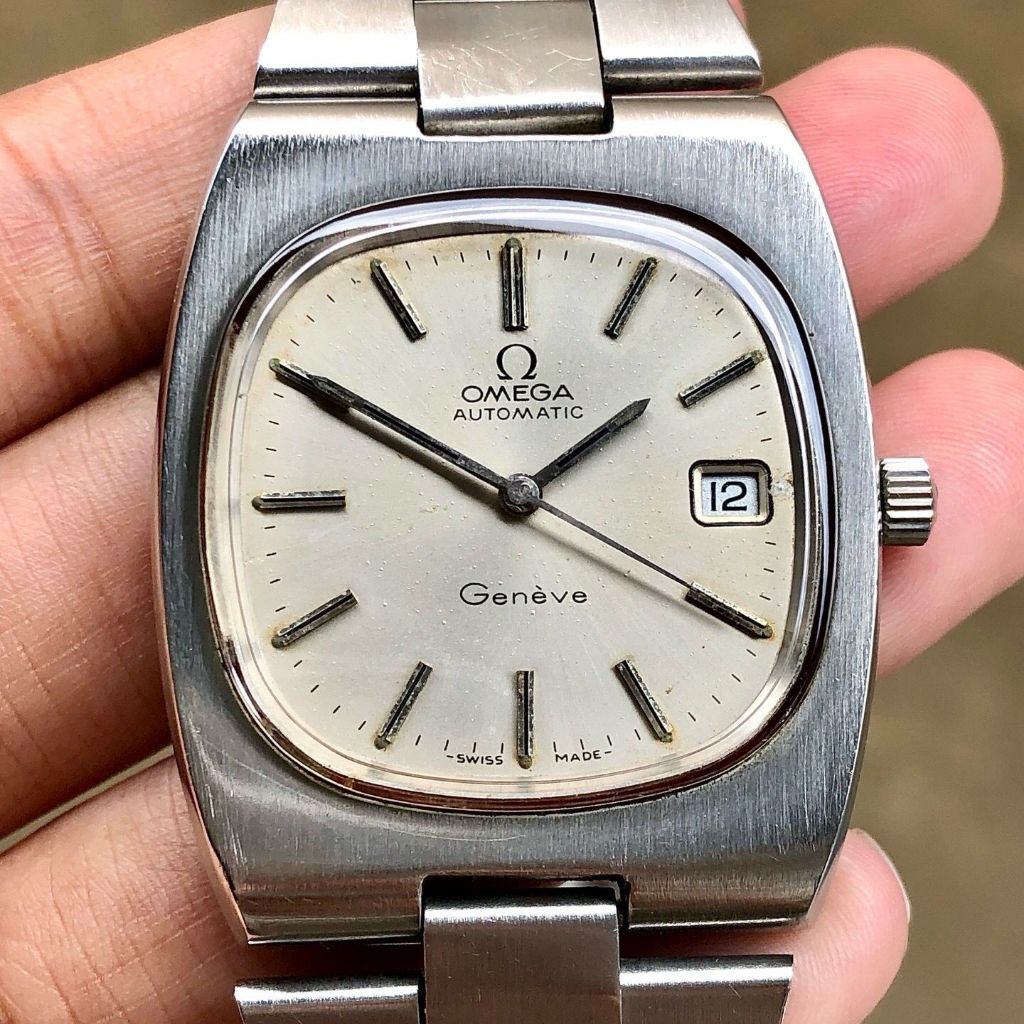 Vintage Omega Automatic Geneve Date Swiss Made