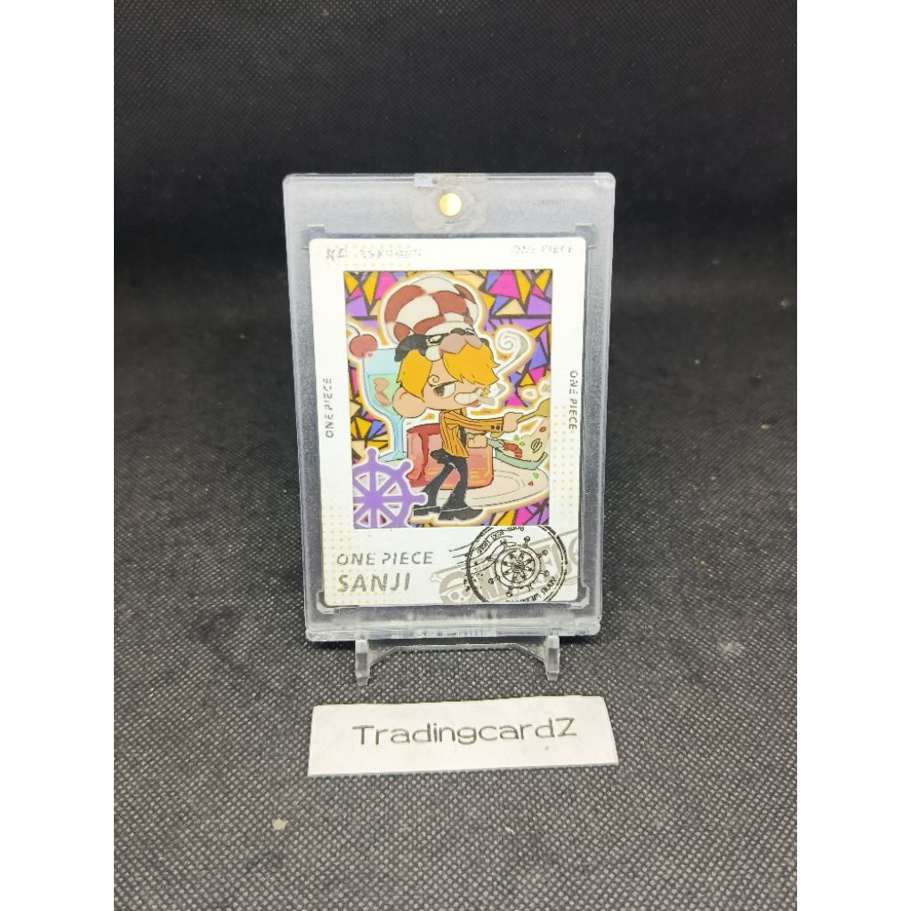 (Kartu tebal -/+100pt) Trading card One Piece Fan's Made KP Sanji #KS-KP-005(dpt sleeve)