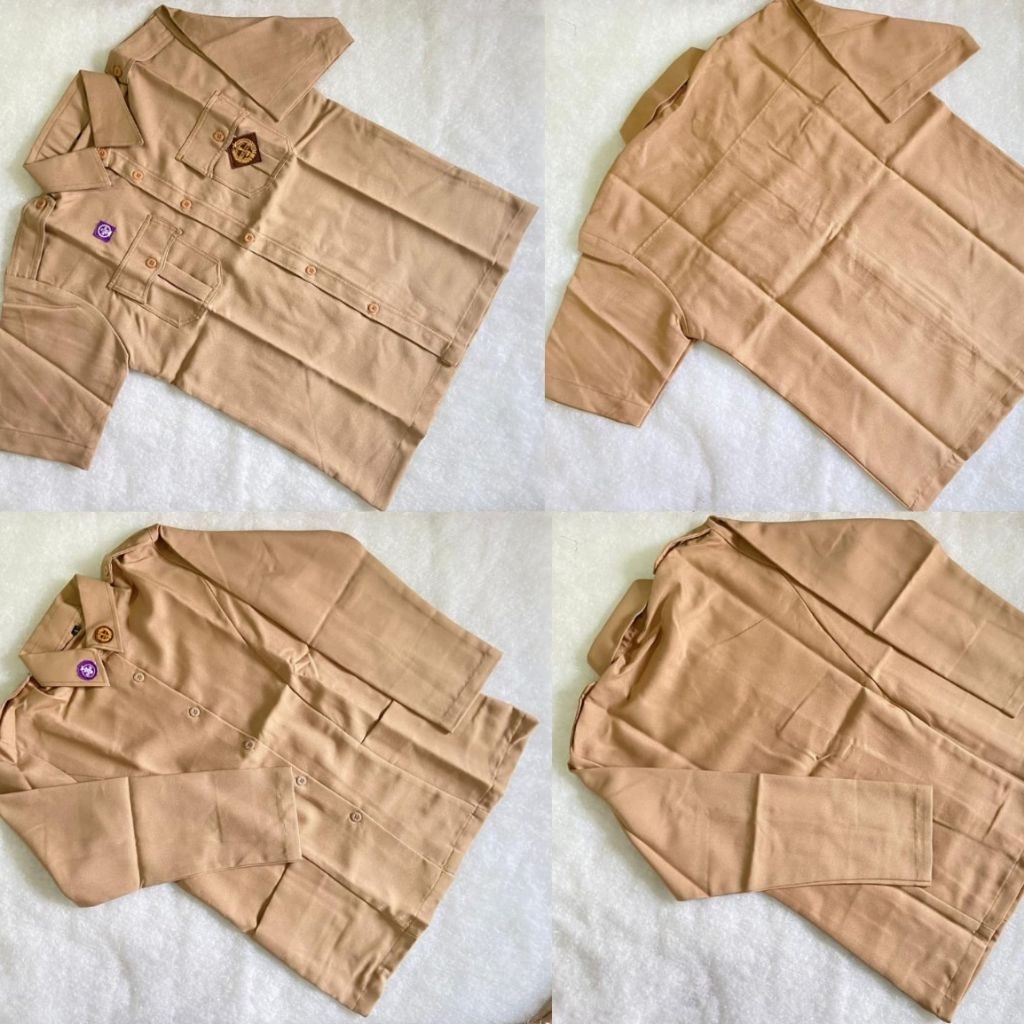 SERAGAM PRAMUKA / PDH PRAMUKA PEMBINA/PENEGAK BAHAN RAPILO