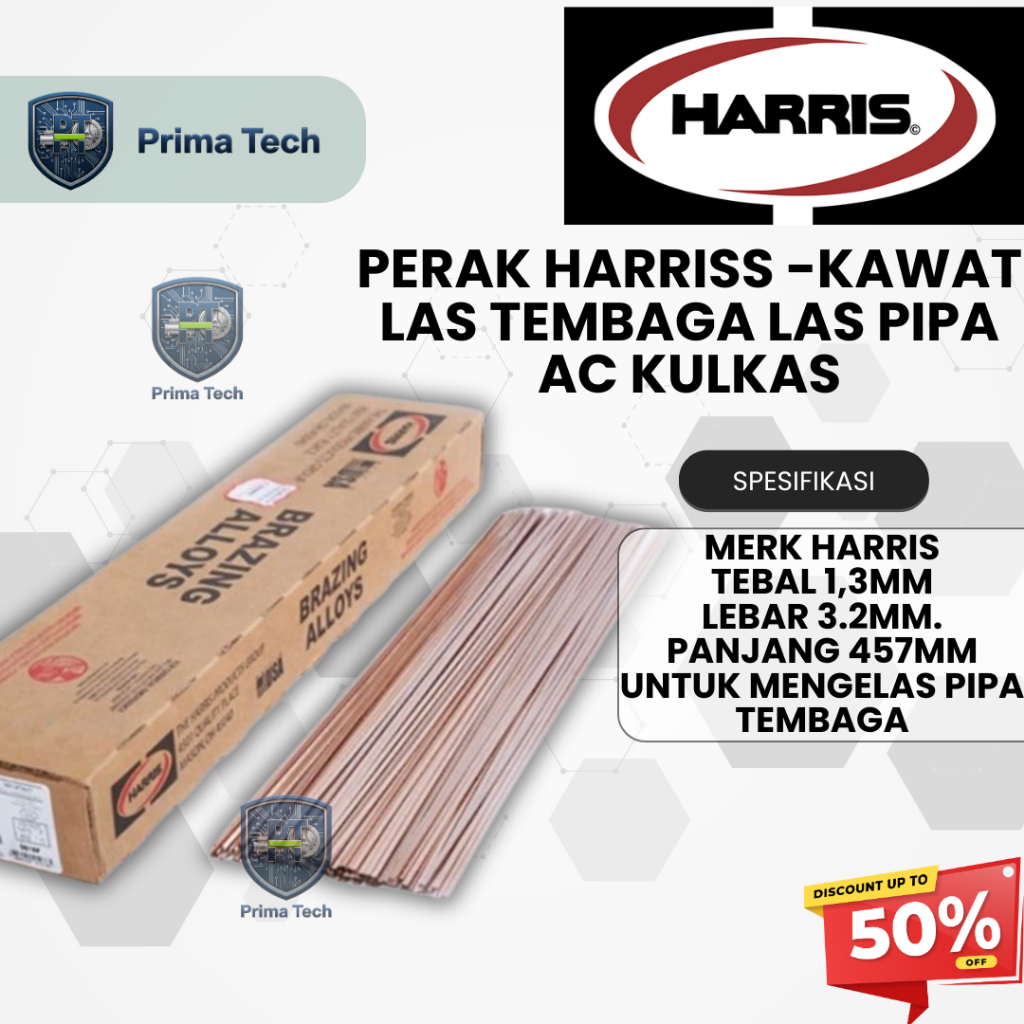 PERAK HARRISS - KAWAT LAS TEMBAGA LAS PIPA AC - KULKAS PERAK KARYAJAYASPAREPART