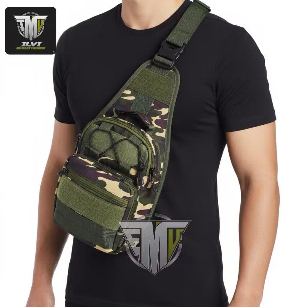 Tas Selempang Banser Tas Slingbag Tactical Loreng Banser