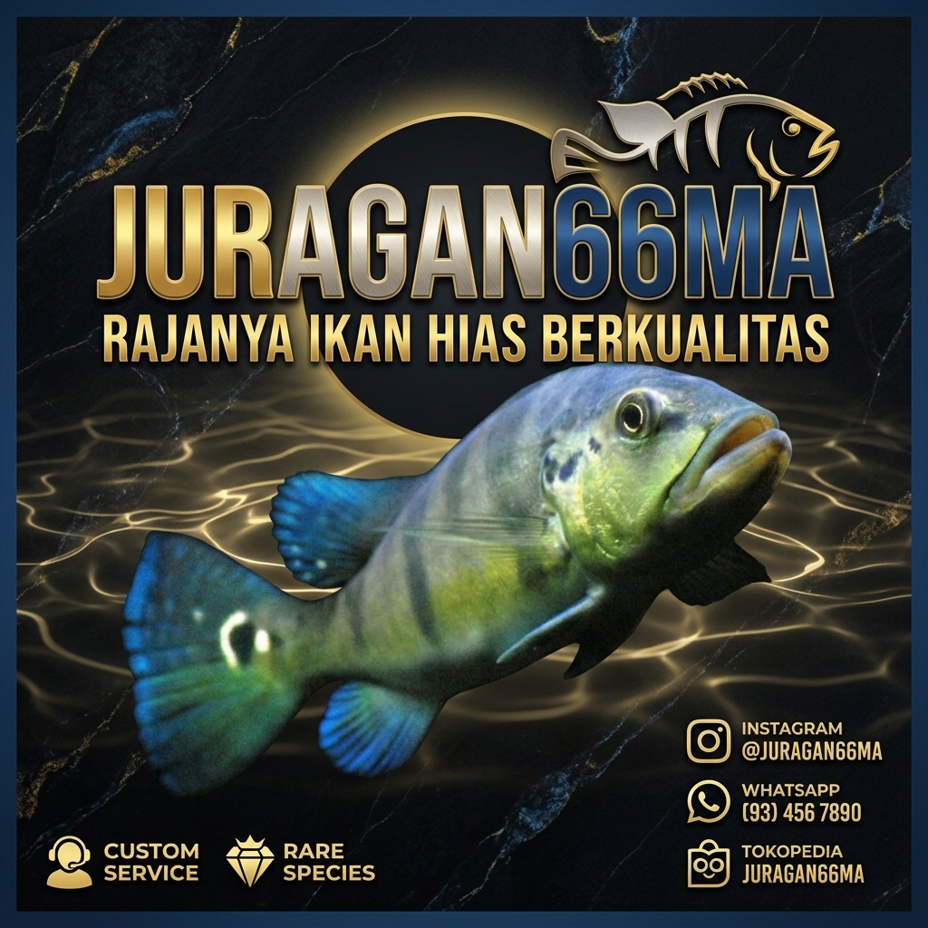 PEACOCK BASS AZUL HIASAN AQUARIUM AQUASCAPE