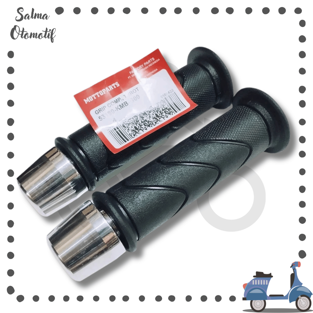Handgrip Honda set Jalu PCX pnp Vario 160 salmaotomotif