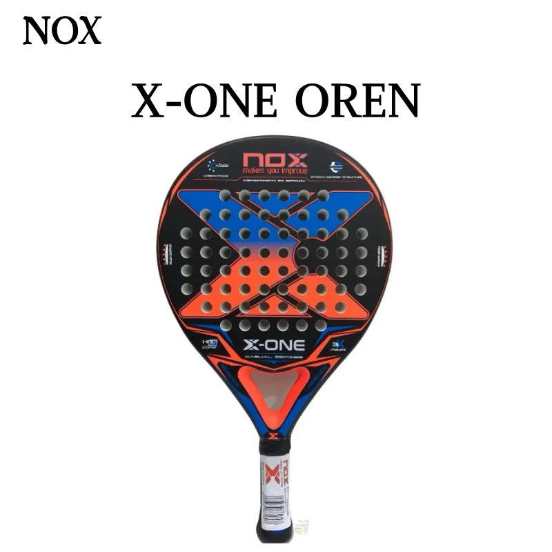 NOX Padel Raket Original | Sweet Spot Luar, Kontrol Mantap, Anti Getar, Nyaman Dipakai