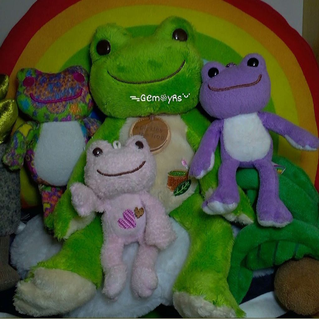 PL Boneka dan Ganci Pickles The Frog