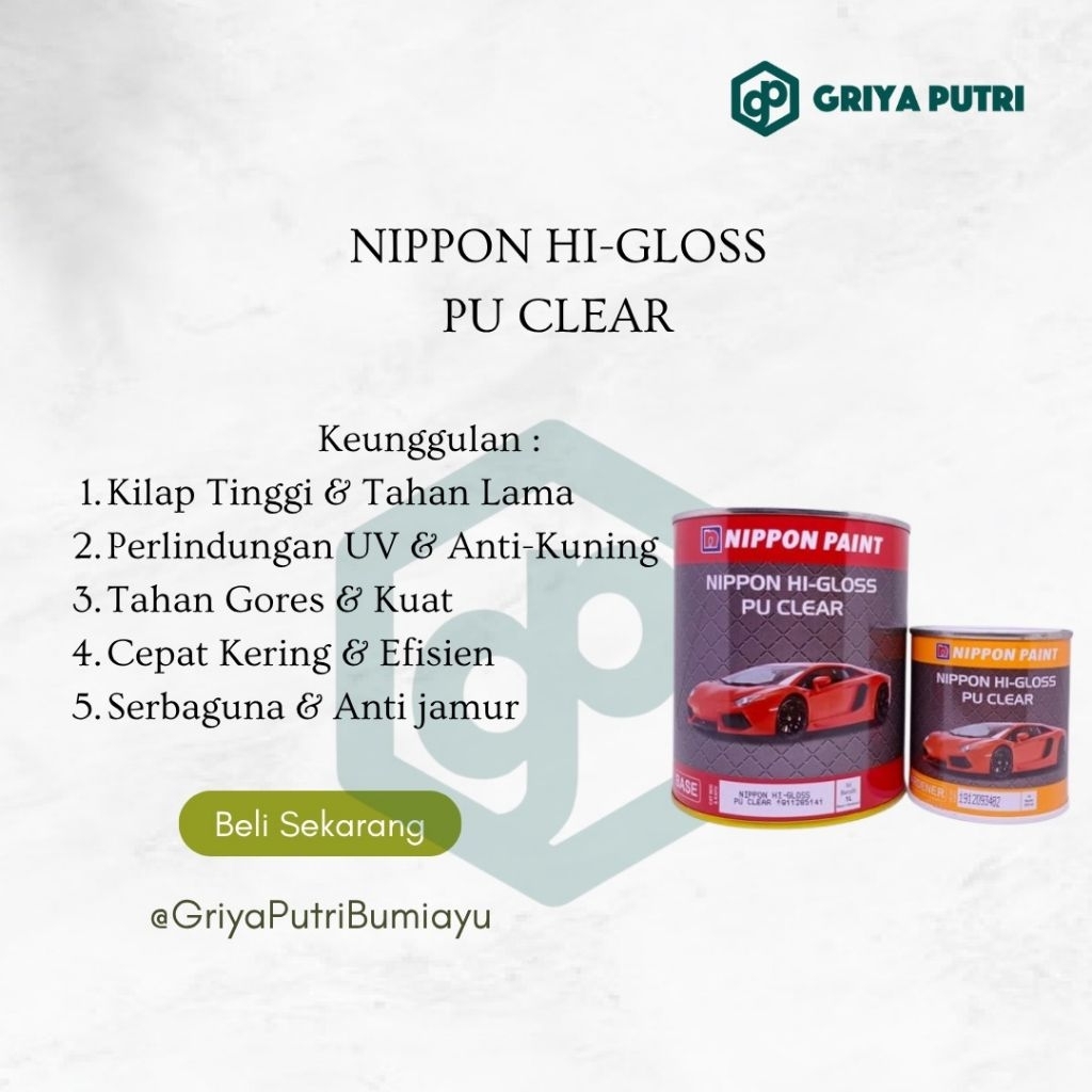 NIPPON HI-GLOSS PU CLEAR