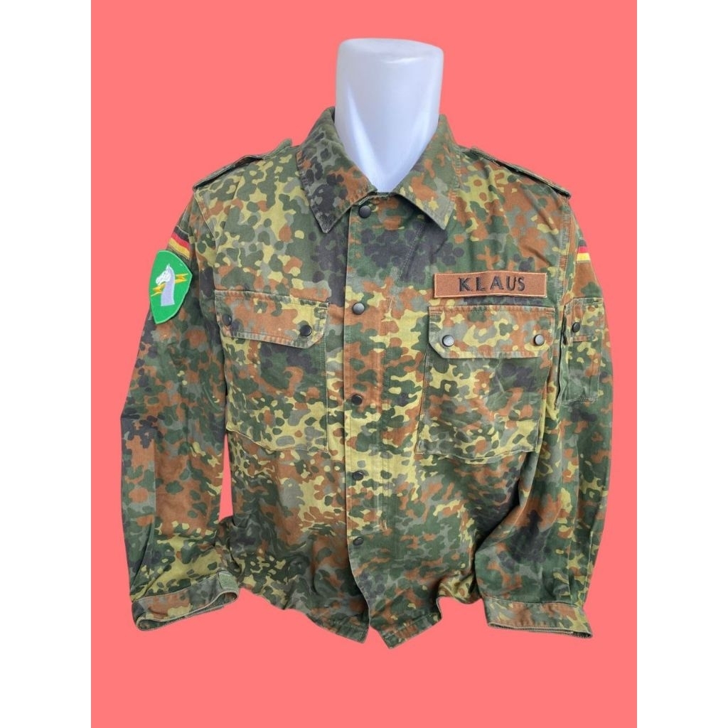 Kemeja BDU Camo Loreng Flecktarn Tentara Jerman Army Original (31)