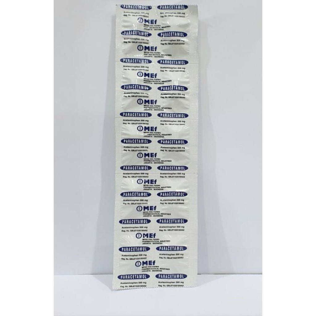 Paracetamol MEF 500mg