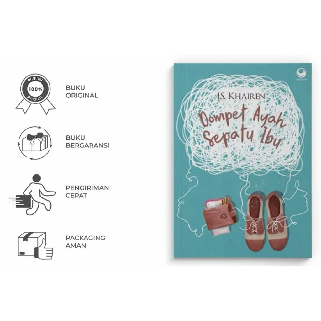 novel dompet ayah sepatu ibu