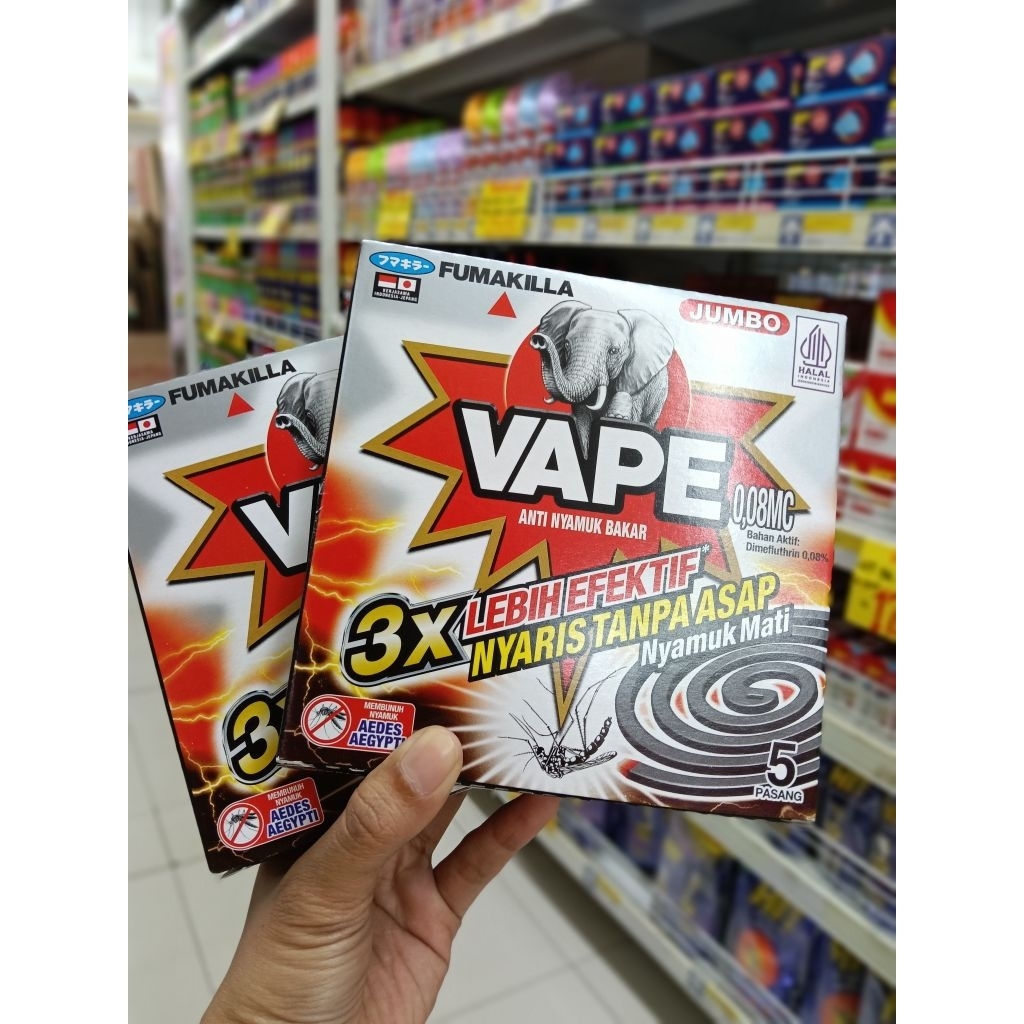fumakilla Vape obat nyamuk bakar tanpa asap