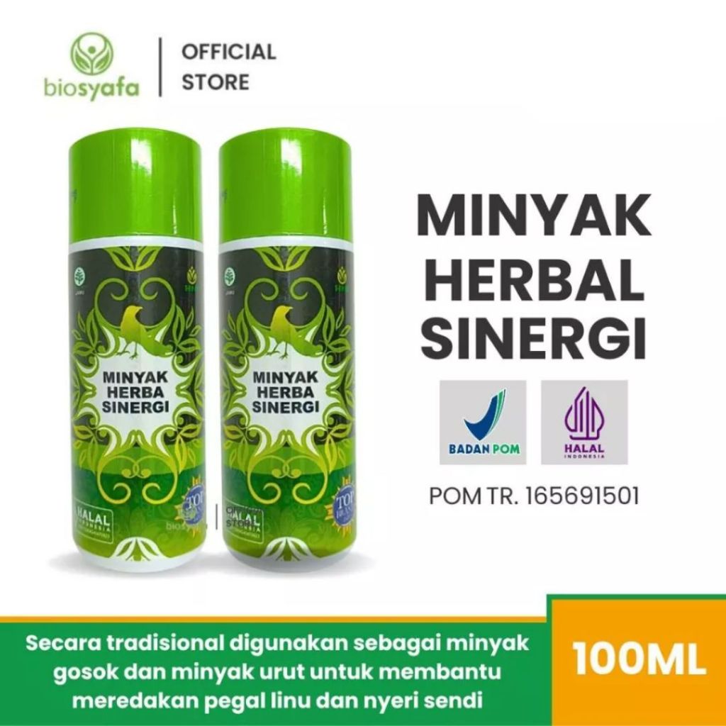 Mhs Minyak But But Paket 2 Botol Minyak Herbal Sinergi HNI HPAI 100ML Minyak Ajaib Asli