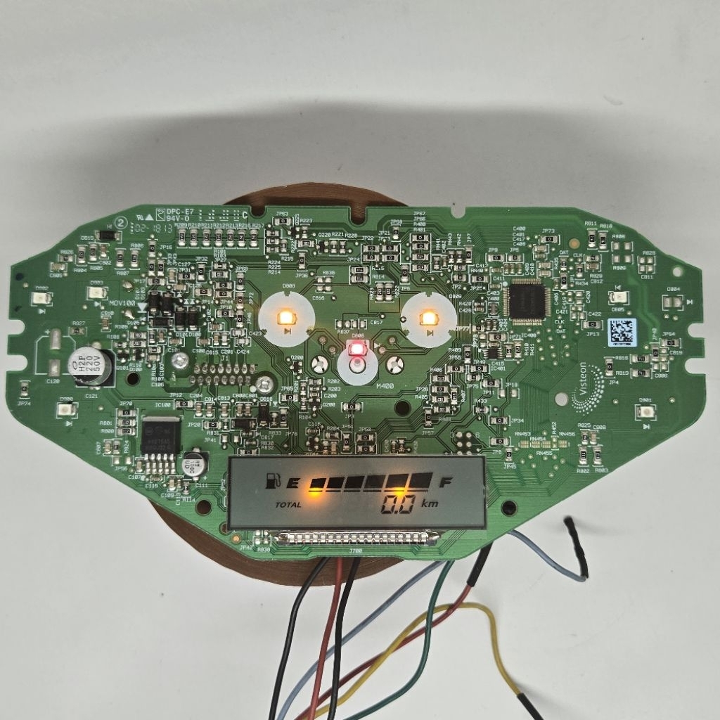 PCB / mesin speedometer vario 125 led old, 2015 - 2017