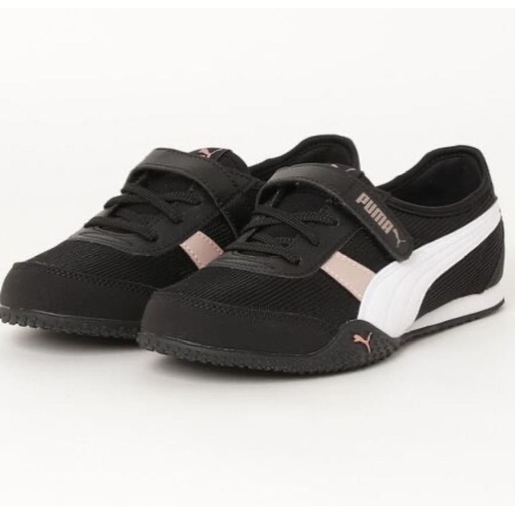 Sepatu Puma Bella V Women's Slip on Shoes - Black White Rosegold