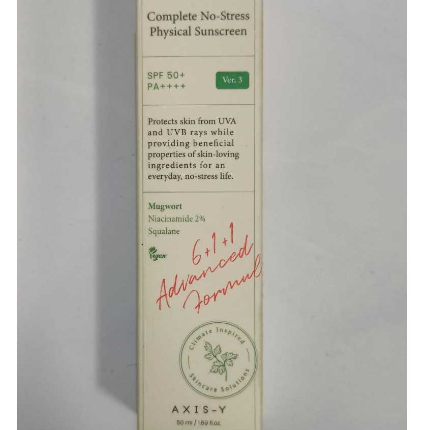 AXIS-Y - Complete No-Stress Physical Sunscreen