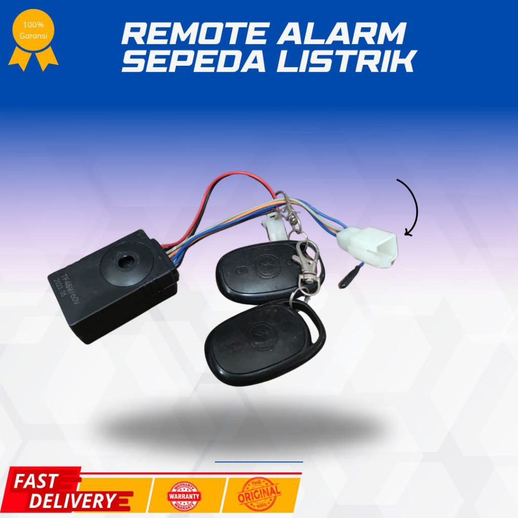 Remote Alarm Sepeda Listrik