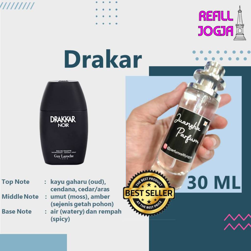Parfum Refill DRAKAR kualitas terbaik| PRIA