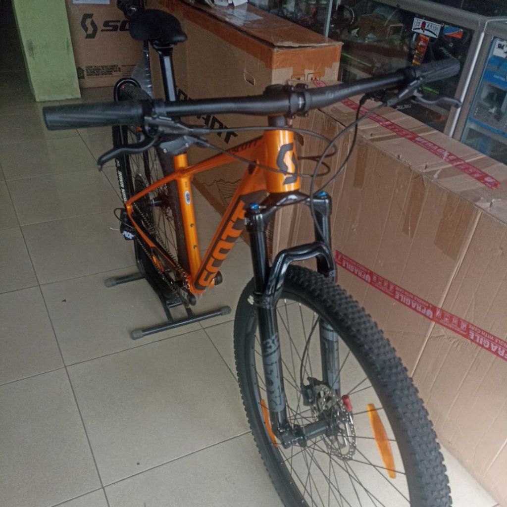 sepeda gunung mtb full bike scott scale 960 size S