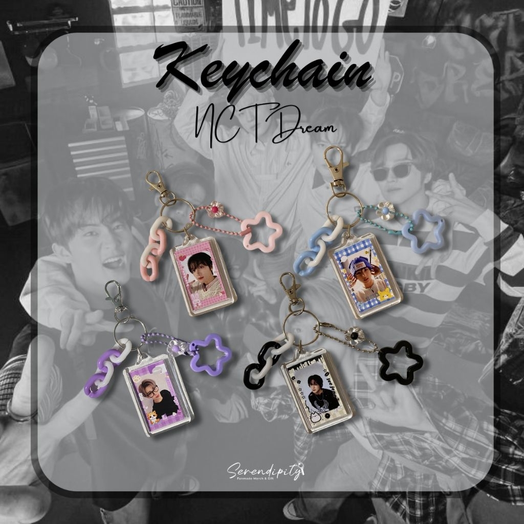 [READY STOCK] Keychain NCT DREAM | Gantungan kunci NCT DREAM | Bagcharm NCT DREAM