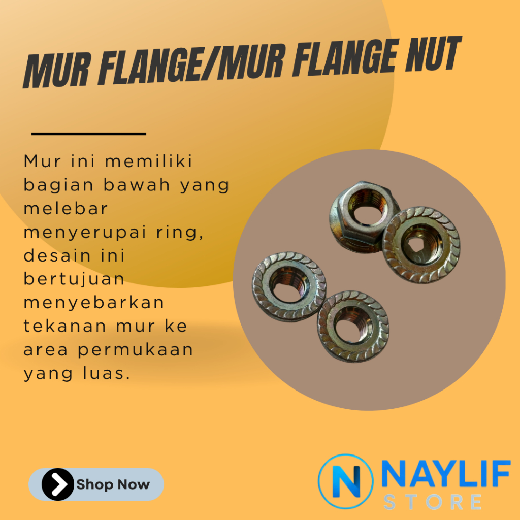 MUR FLANGE/MUR FLANGE NUT
