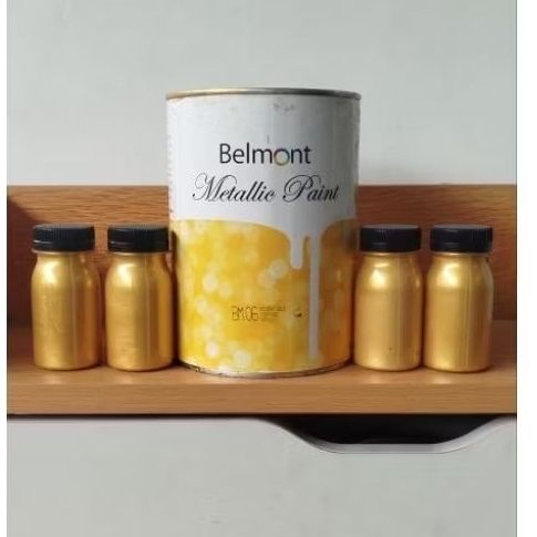 cat warna emas (Gold)