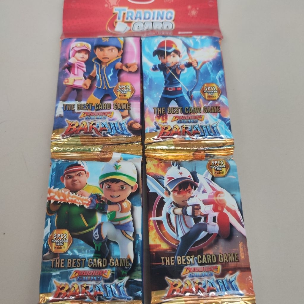Kartu trading card boboiboy || Mainan anak