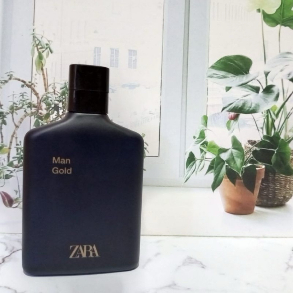 Parfum cowok Zara man gold 100ml
