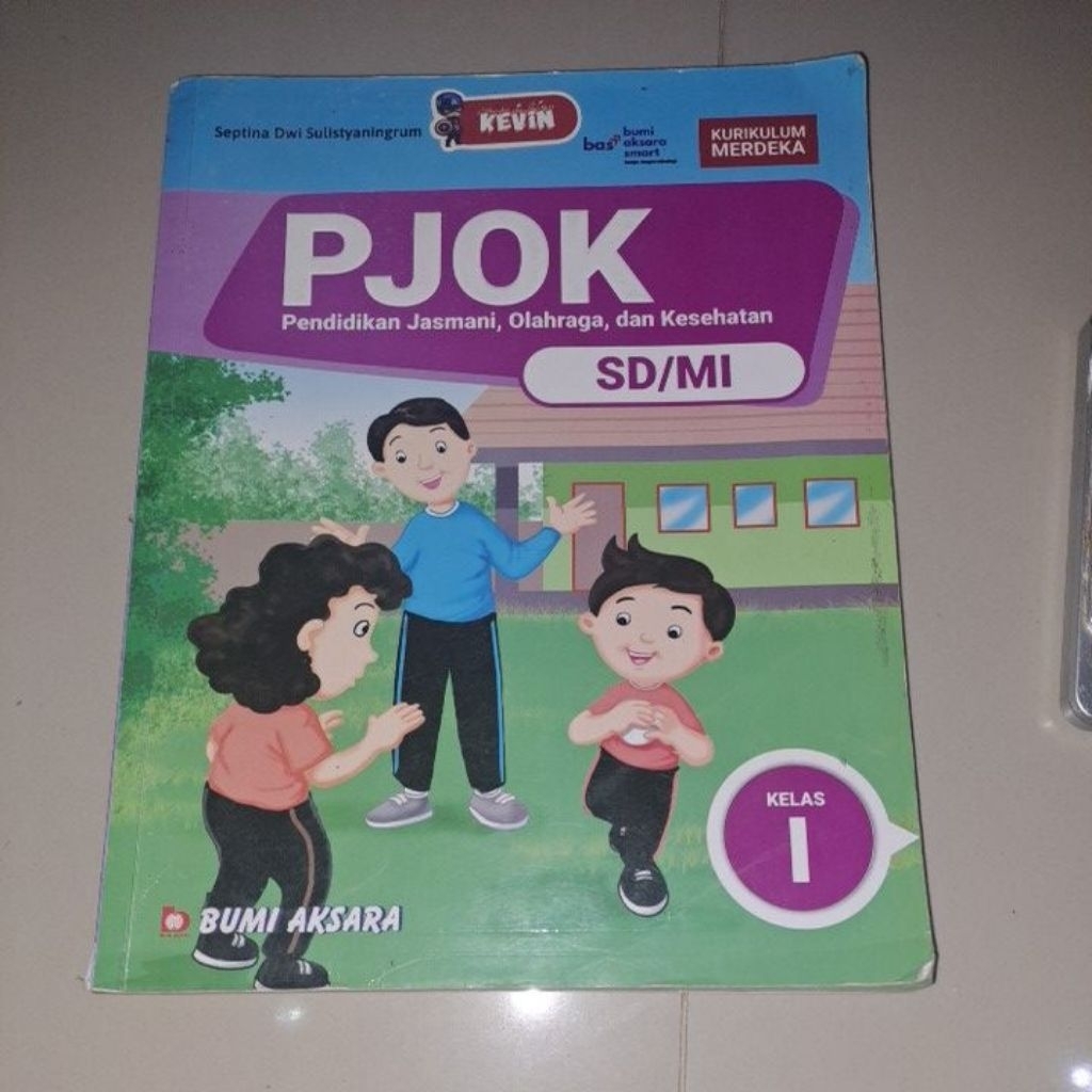 Buku  PJOK kelas 1