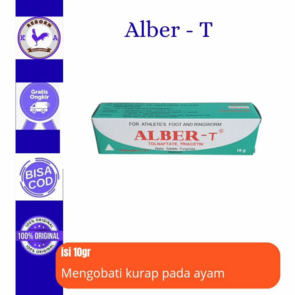 ALBERT salep korep obat ayam import