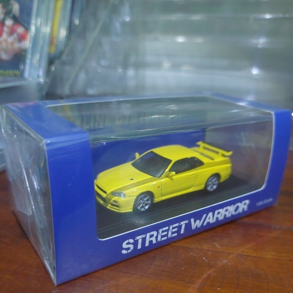 Street Warrior Yellow Skyline R34 Limited 599 pcs Segel Muluz
