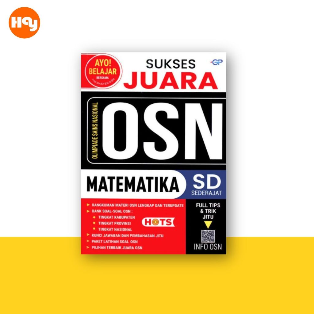 Buku Olimpiade Sains Nasional sukses juara OSN Matematika SD - Graha Publika