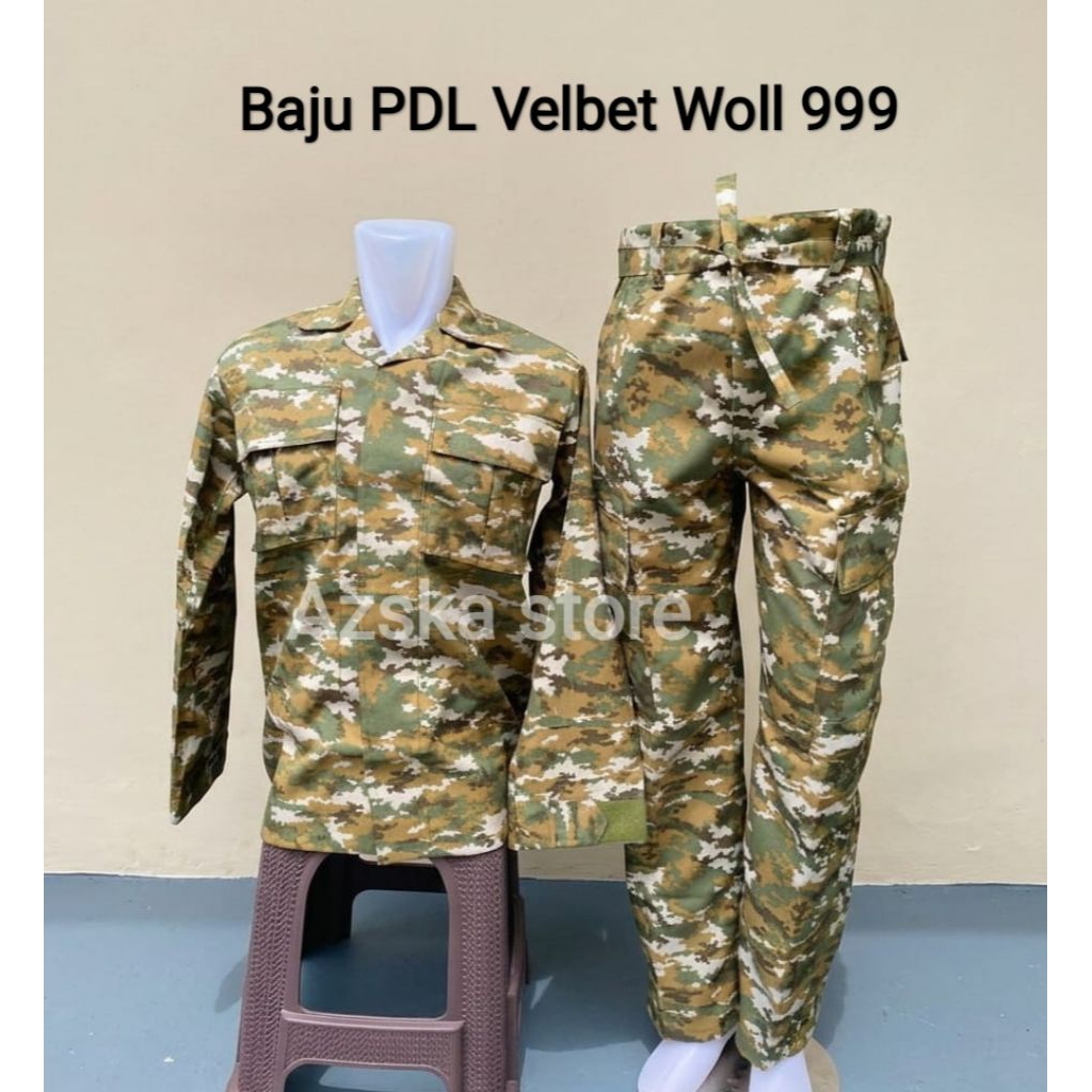 Baju PDL sage green Velbed Woll Multi Crops 999|PDL Saga green 999
