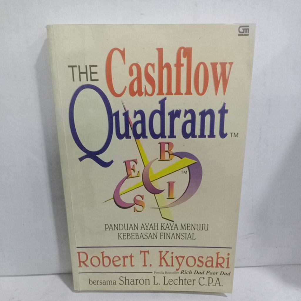 Buku THE Cashflow Quadrant Robert T.Kiyosaki Original