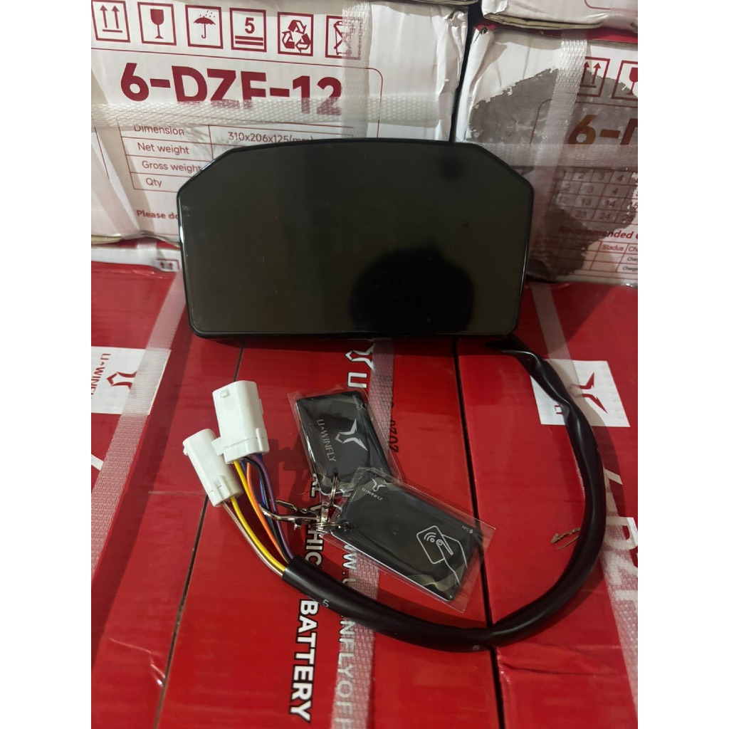 SPEEDOMETER SEPEDA LISTRIK UWINFLY D65 NFC